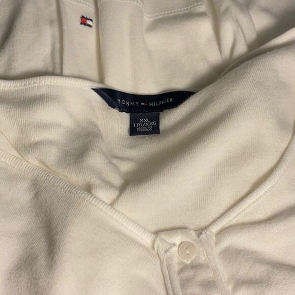 NWT Tommy Hilfiger Cotton Button up Henley . XXL. - Picture 8 of 8